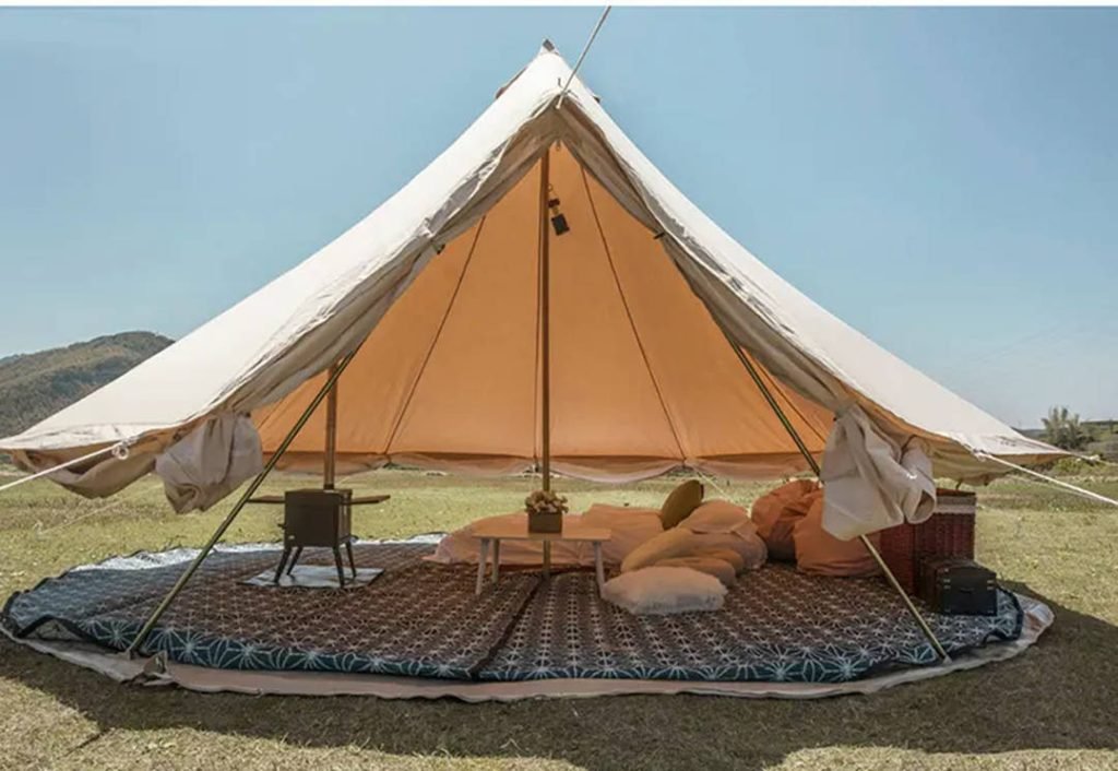 Glamping-Bell-Tent-Under-The-Stars-Best-Best-Tents-Experience-Lotus-Belle-Tent
